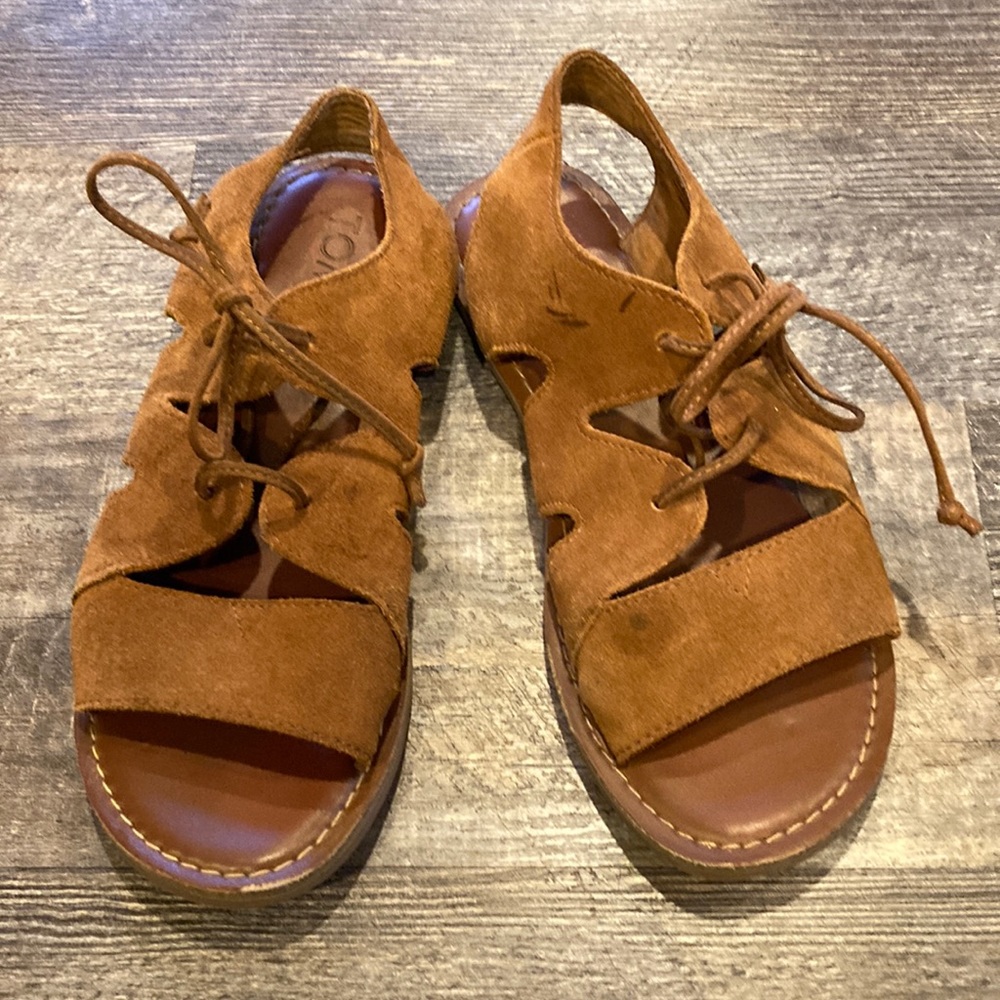 Toms Calipso Suede Gladiator Sandals